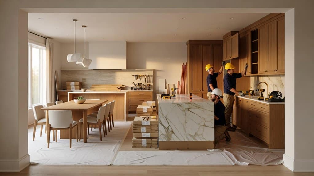 contractor selection and scheduling