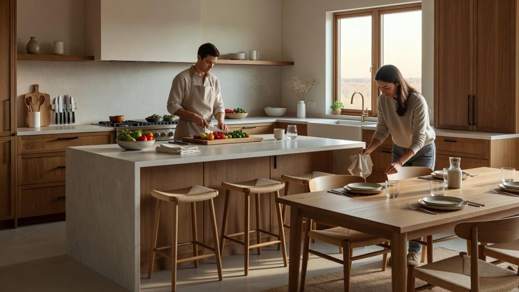 design kitchen around routines