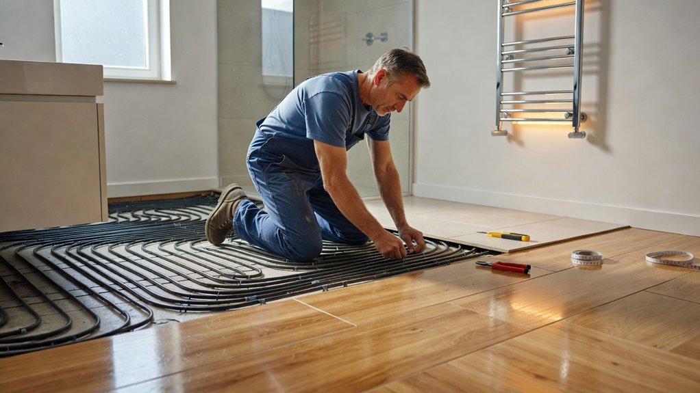 radiant electric underfloor heating 