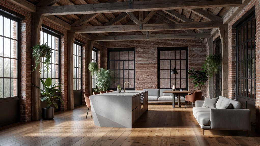 industrial charm with warmth