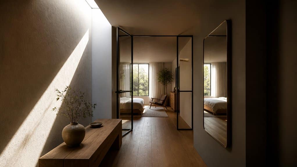 Bringing Natural Light Into Dark Interiors Through Clever Design