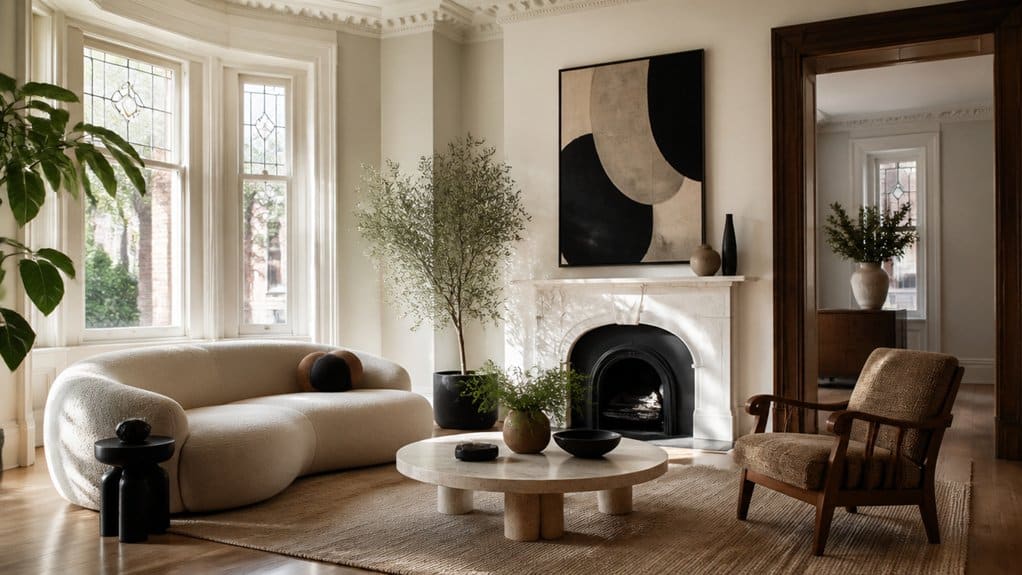 How to Turn a Dated Living Room Into a Contemporary Showpiece