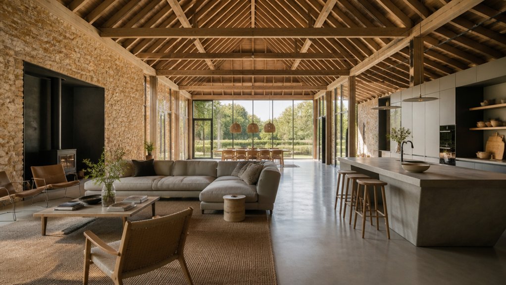 How We Created a Stylish Open-Plan Home From a Disused Agricultural Building